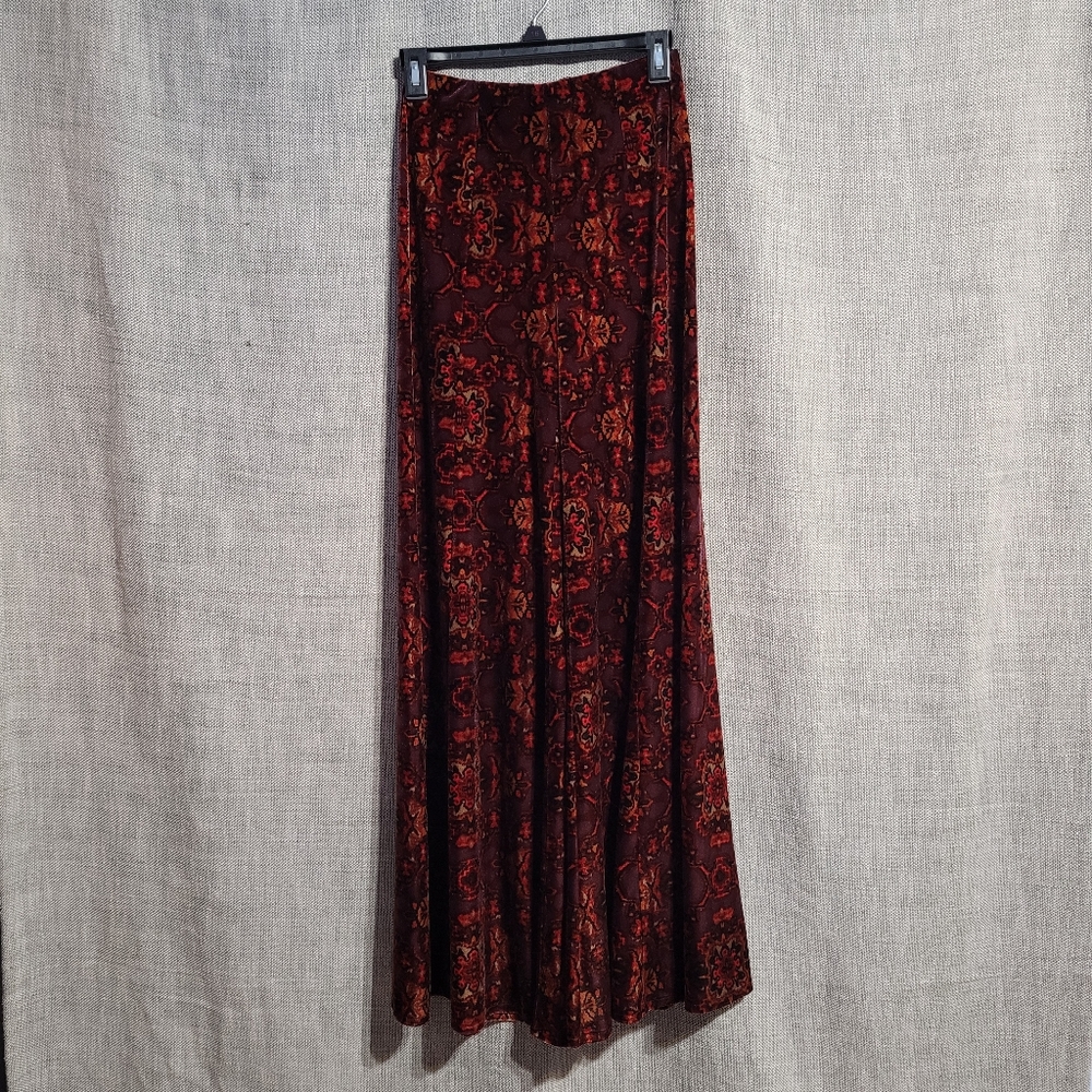 Free people loving feeling velvet wide leg trouser - Picture 4 of 9